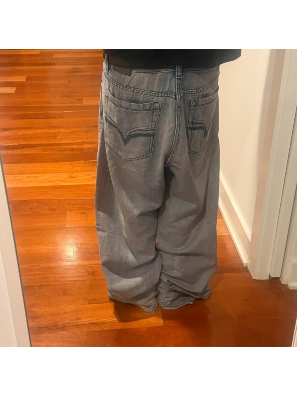 Baggy Y2K Black smith jeans